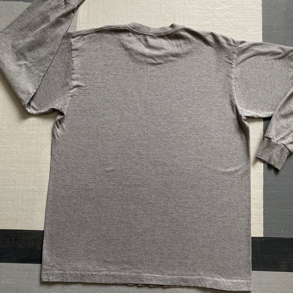 Men’s Gray Long Sleeve John Son Super Heavyweight - Picture 2 of 4